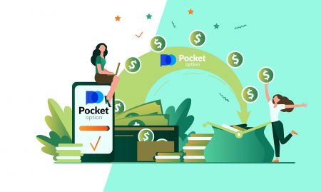 Hvordan logge inn og sette inn penger i Pocket Option