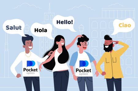 Pocket Option flerspråklig støtte