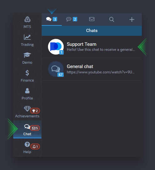 How to Use Chat in Pocket Option How to Use Chat in Pocket Option