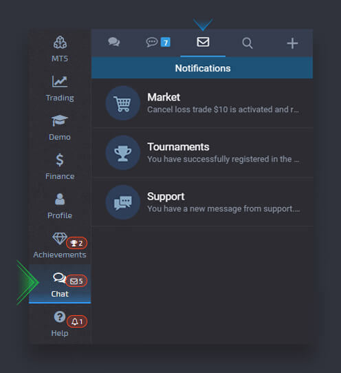 How to Use Chat in Pocket Option How to Use Chat in Pocket Option
