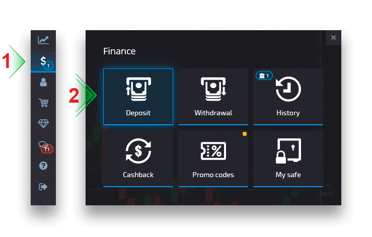 Deposit Money in Pocket Option via Bank Transfer, E-payments (GlobePay, Airtel Money wallet, MobiKwik wallet, JioMoney, OlaMoney wallet, Freecharge wallet, PhonePe wallet) and Cryptocurrency in India Deposit Money in Pocket Option via Bank Transfer, E-payments (GlobePay, Airtel Money wallet, MobiKwik wallet, JioMoney, OlaMoney wallet, Freecharge wallet, PhonePe wallet) and Cryptocurrency in India
