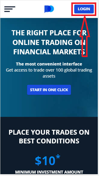 Slik registrerer du deg og logger på konto i Pocket Option Broker Trading