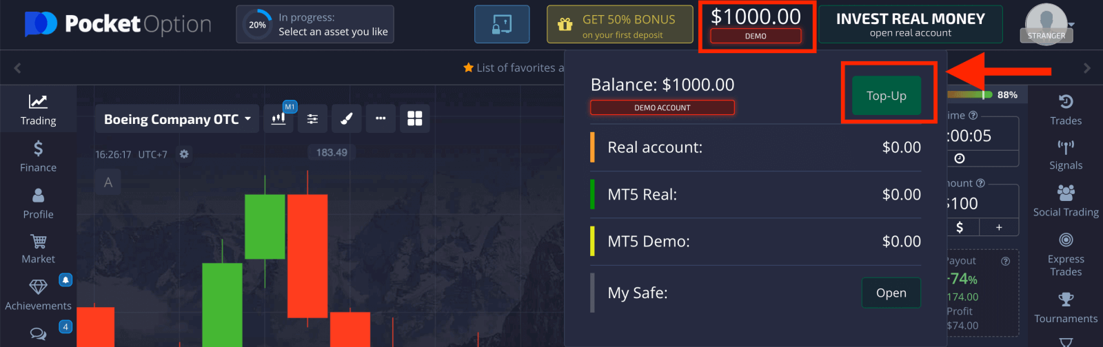 How to Register and start Trading with a Demo Account on Pocket Option How to Register and start Trading with a Demo Account on Pocket Option