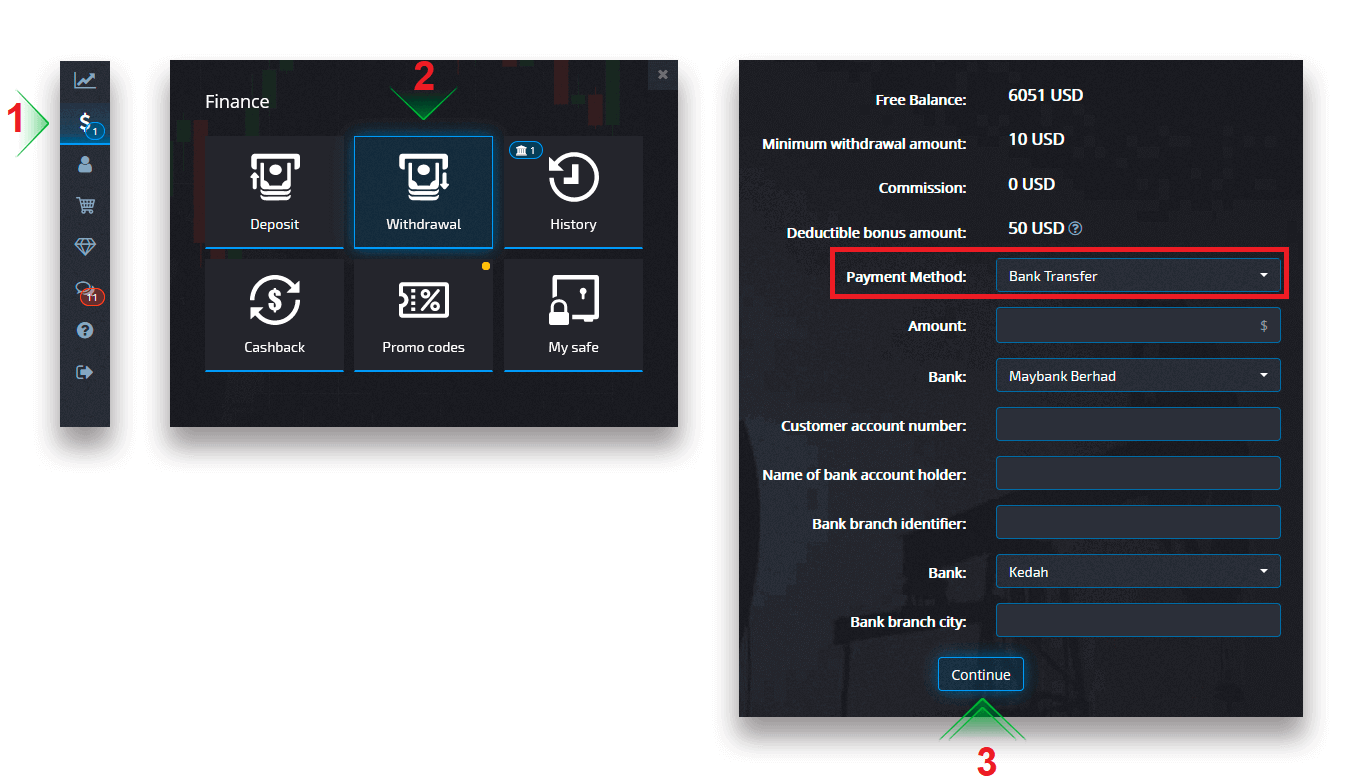 Кантип катталуу жана Pocket Option боюнча акча алуу Кантип катталуу жана Pocket Option боюнча акча алуу