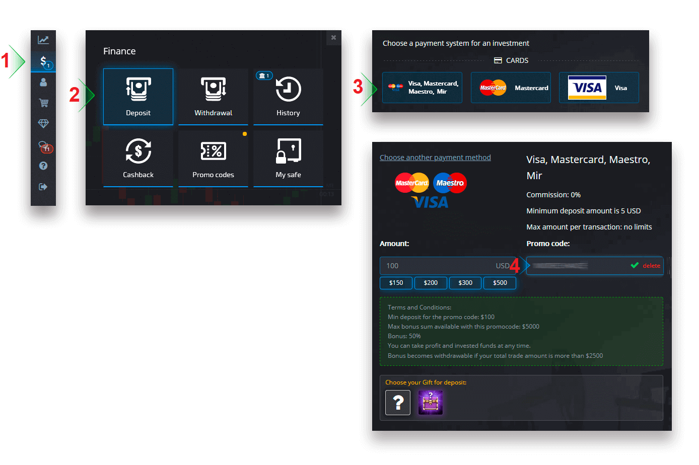How to Withdraw and Make a Deposit Money on Pocket Option How to Withdraw and Make a Deposit Money on Pocket Option