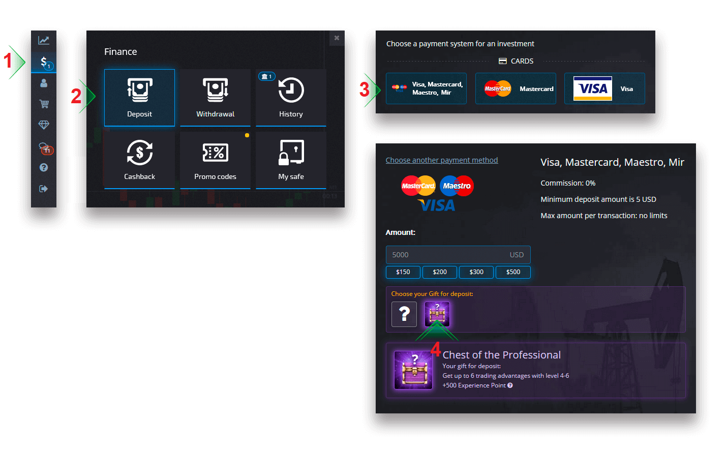 How to Withdraw and Make a Deposit Money on Pocket Option How to Withdraw and Make a Deposit Money on Pocket Option